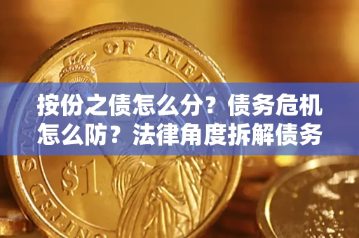 武汉按份之债怎么分？债务危机怎么防？法律角度拆解债务分配与风险自保指南
