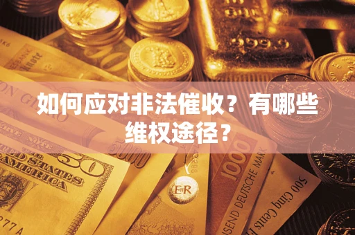 武汉如何应对非法催收？有哪些维权途径？