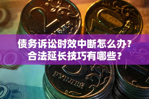 武汉债务诉讼时效中断怎么办？合法延长技巧有哪些？