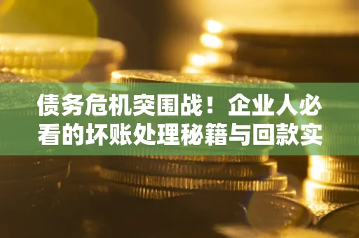 武汉债务危机突围战！企业人必看的坏账处理秘籍与回款实战指南